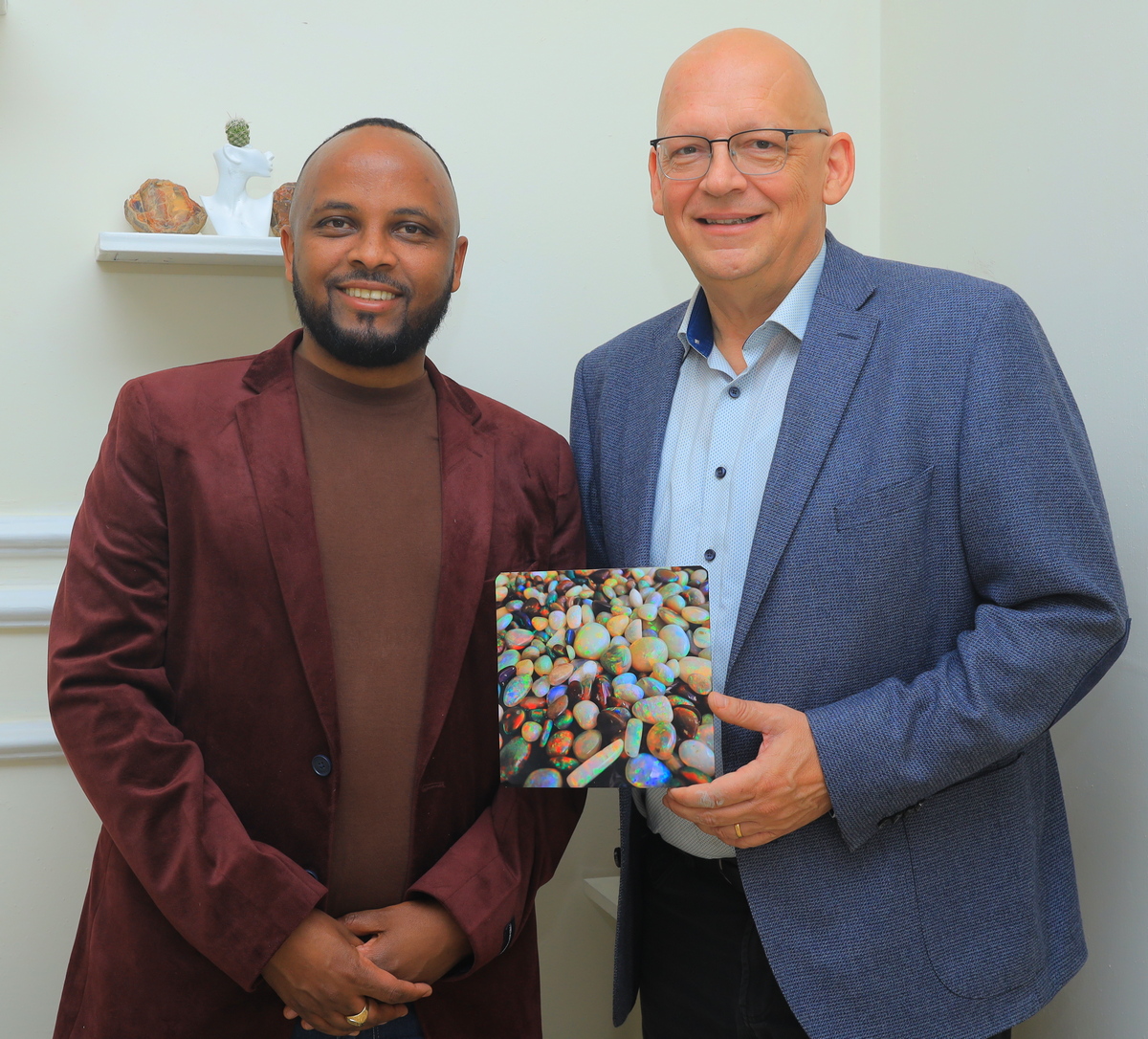 Markus Koerner and Yitbarek Nega